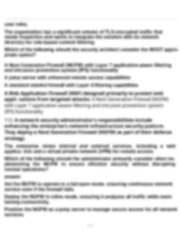 A.3.3 SECURITY+ SY0-701 DOMAIN 3: SECURITY ARCHITECTURE REVISION ...
