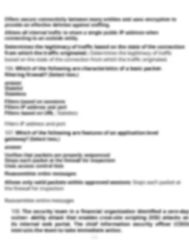 A.3.3 SECURITY+ SY0-701 DOMAIN 3: SECURITY ARCHITECTURE REVISION ...