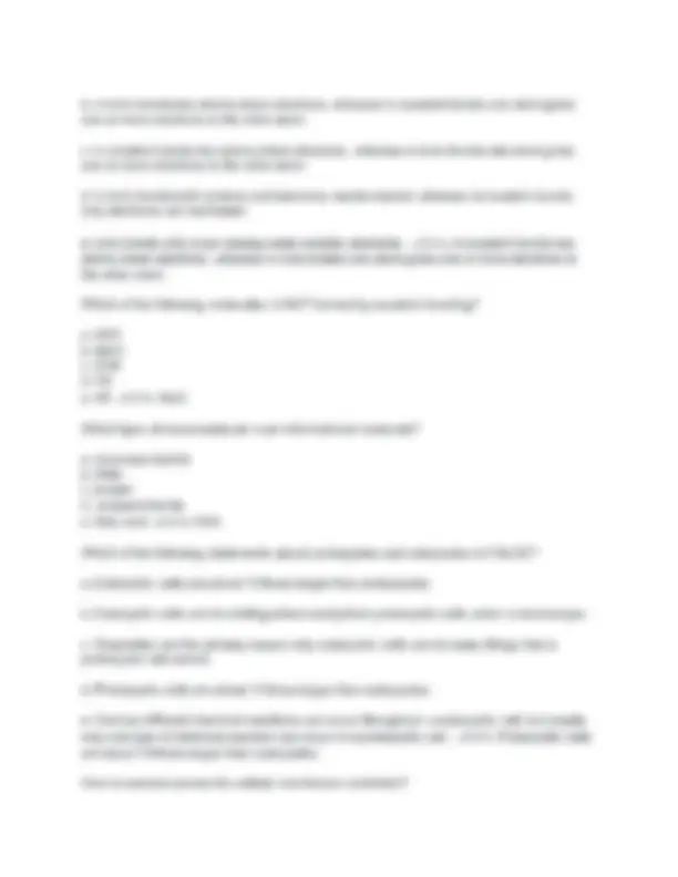 BIOL 1010 Midterm Exam Practice Test Questions & Answers- Brooklyn ...