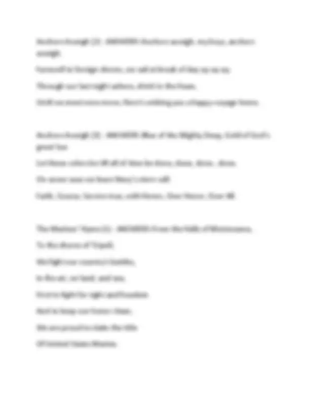 NAVY OCS KNOWLEDGE TEST EXAM WITH CORRECT QUESTIONS WITH CORRECTRY ...