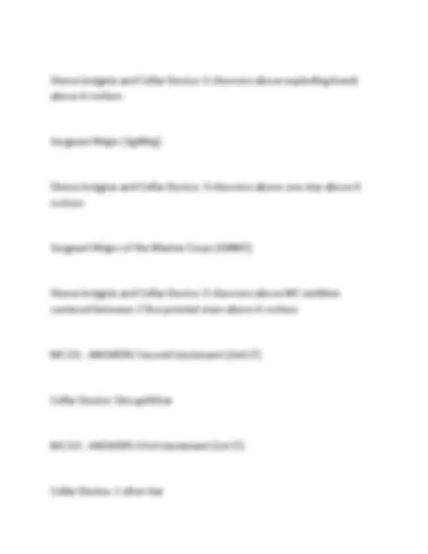 NAVY OCS KNOWLEDGE TEST EXAM WITH CORRECT QUESTIONS WITH CORRECTRY ...