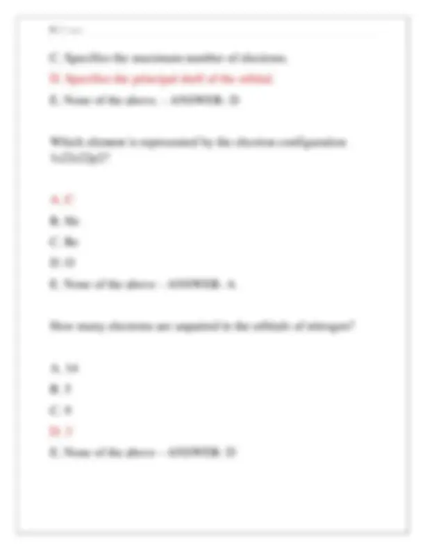 CHEM 101 FINAL EXAM IVY TECH EXAM COMPLETE 100 QUESTIONS AND CORRECT ...