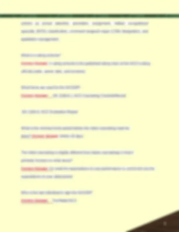 NCOERS AR 6233 Board Exam Questions and Answers Exams Nursing