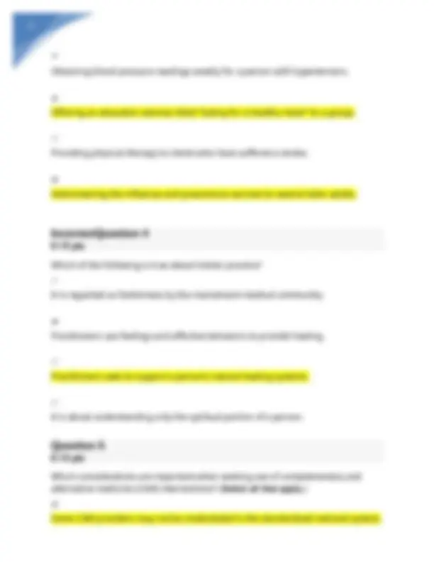 NURS Final Exam Practice Questions and Answers Latest Update Grade A+ ...