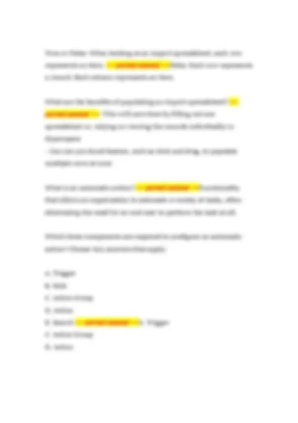 TAP 250 Core Exam Questions with verified correct detailed Answers ...