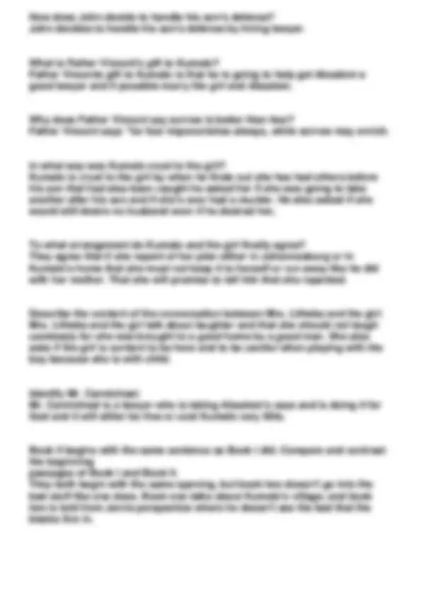 Cry, the Beloved Country: Questions and Answers for High School ...
