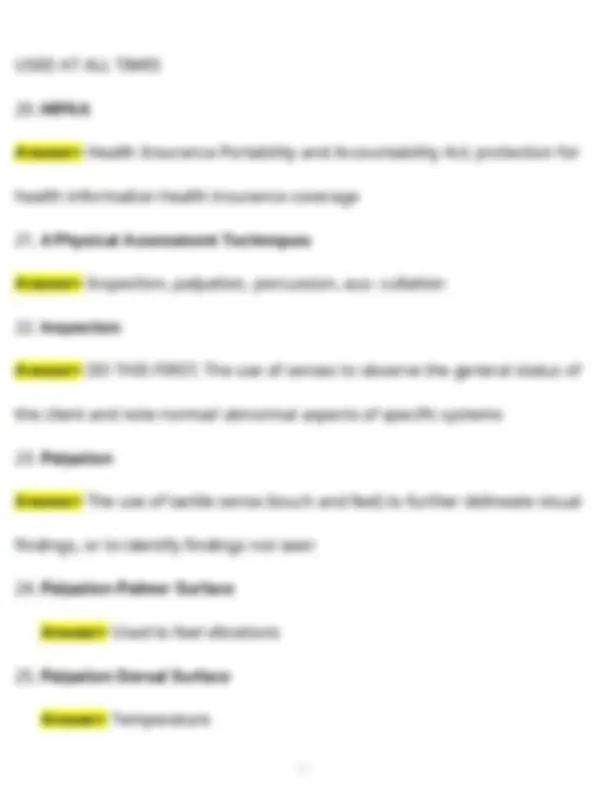 NURS 251 Exam 1 (Latest 2025 / 2026 Updated):Complete Review Questions ...