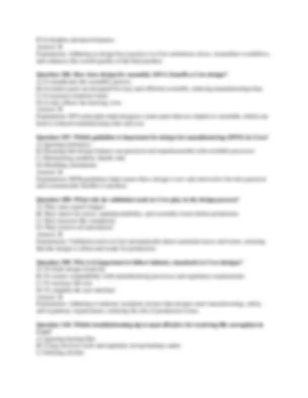 Creo Fundamentals Exam: Multiple Choice Questions and Answers | Exams ...