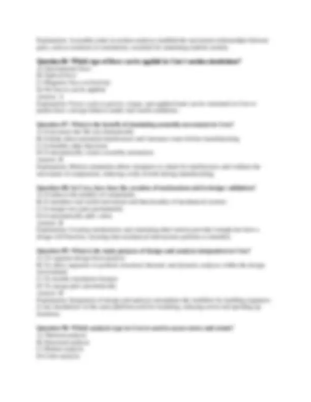 Creo Fundamentals Exam: Multiple Choice Questions and Answers | Exams ...