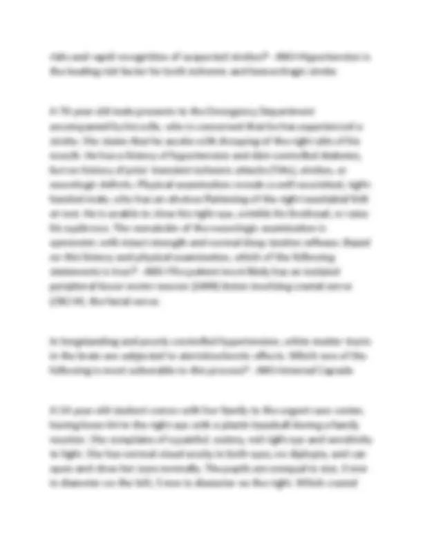 NR509 Final Practice Questions And Answers 2025 | Exams Nursing | Docsity