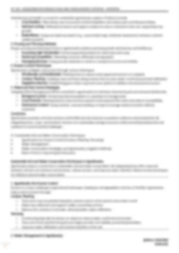 Agroforestry Production and Management System | Lecture notes ...