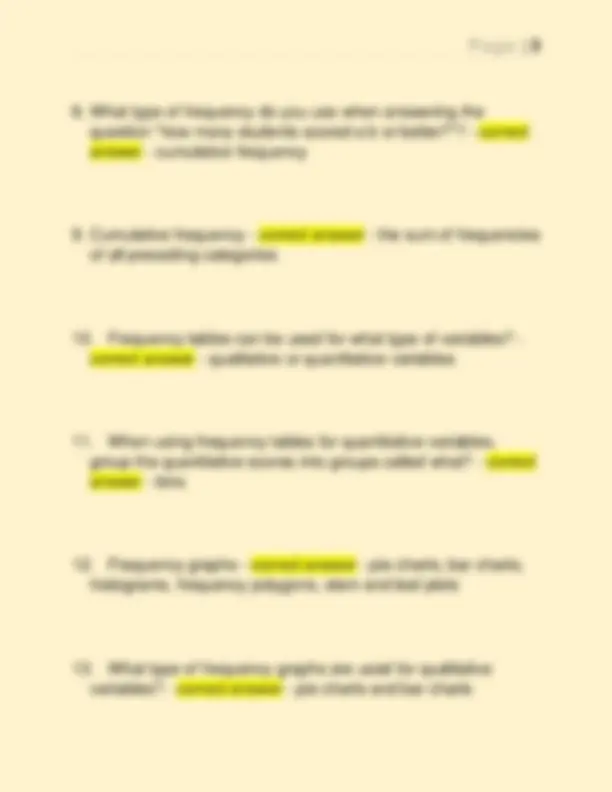 STATISTICS PORTAGE CNSL 503 EXAM 2 2025: REAL VERIFIED QUESTIONS ...