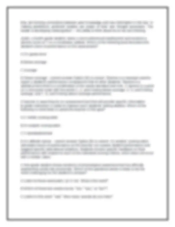 RVE Practice Test Questions and Answers 2025: Reading and Assessment ...