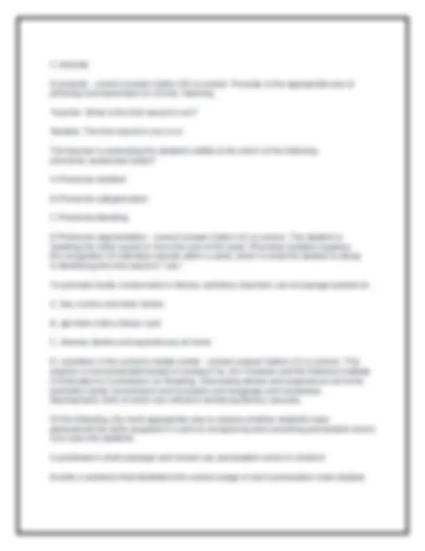 RVE Practice Test Questions and Answers 2025: Reading and Assessment ...