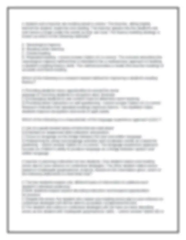 RVE Practice Test Questions and Answers 2025: Reading and Assessment ...