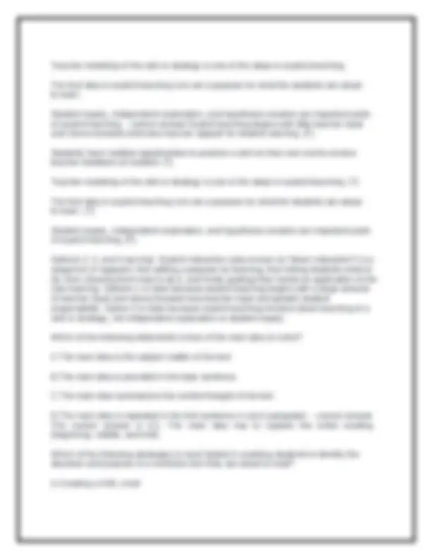 RVE Practice Test Questions and Answers 2025: Reading and Assessment ...