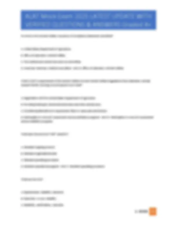 ALAT Mock Exam 2025: Verified Questions and Answers | Exams Nursing ...
