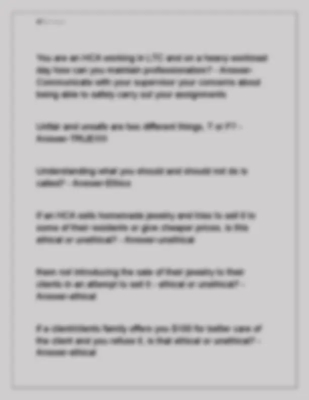 HCA 100 FINAL WRITTEN EXAM NEWEST 2025 ACTUAL EXAM COMPLETE 100 ...