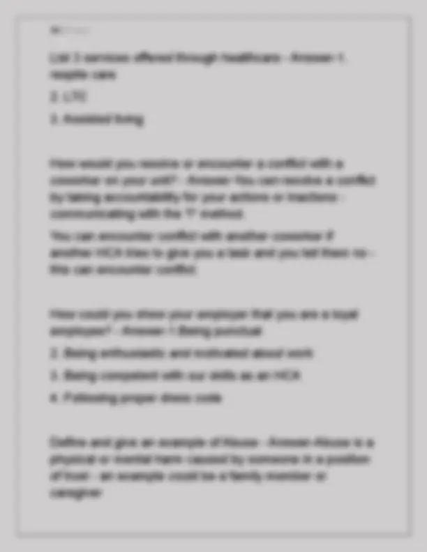 HCA 100 FINAL WRITTEN EXAM NEWEST 2025 ACTUAL EXAM COMPLETE 100 ...