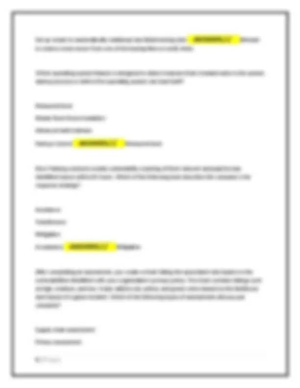 SEC+ PRAC EXAM #3 JD NEWEST 2025 ACTUAL EXAM QUESTIONS AND CORRECT ...