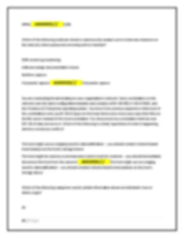 SEC+ PRAC EXAM #3 JD NEWEST 2025 ACTUAL EXAM QUESTIONS AND CORRECT ...