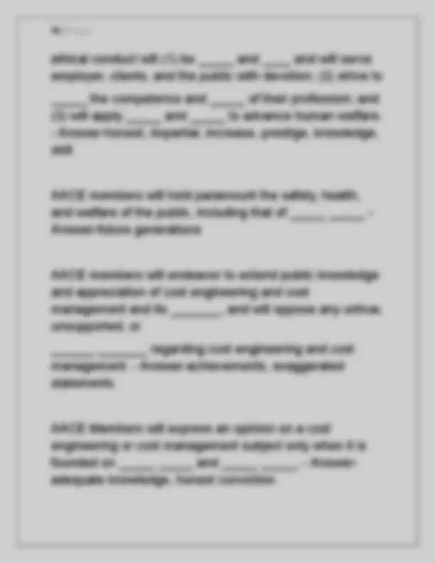 AACE CCT PRIMER EXAM AND PRACTICE EXAM NEWEST 2025 COMPLETE 250 ...