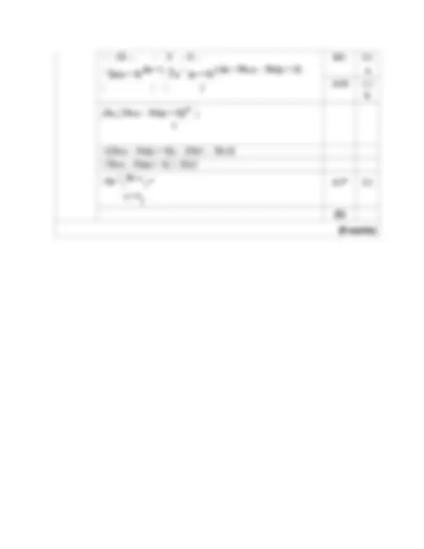 A-Level Edexcel Pure Mathematics Paper 1 Mark Scheme 2025-2026. Pure ...