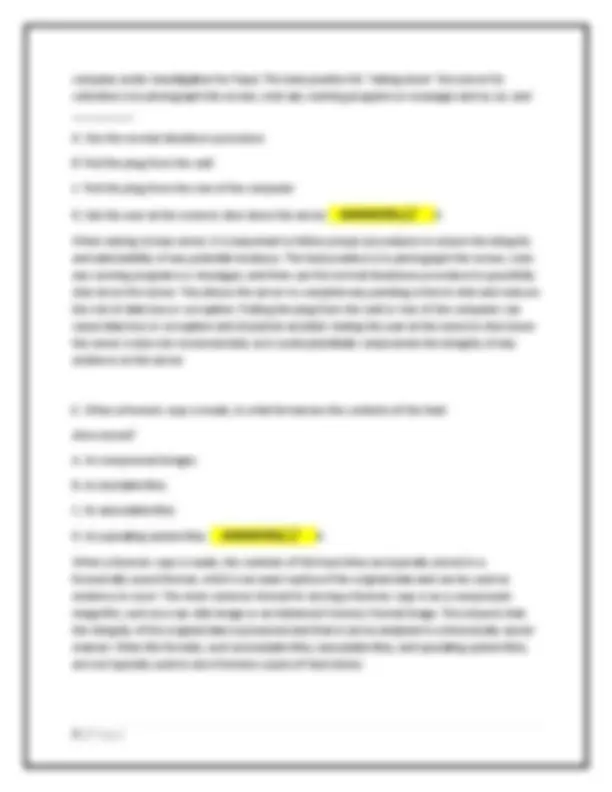 FRS301 FULL FINAL EXAM AND PRACTICE EXAM NEWEST 2025 ACTUAL EXAM 300 ...