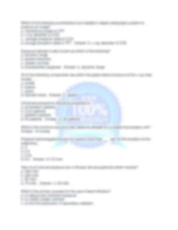 ARRT Registry Exam review /Complete Comprehensive Study Guide – Expert ...