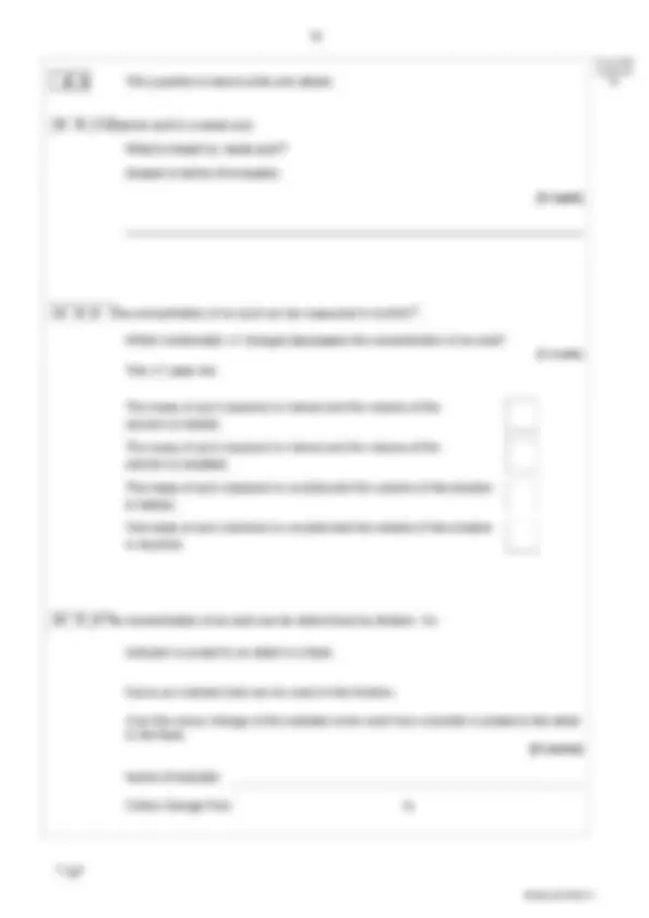 2023 AQA GCSE CHEMISTRY 8462/1H Paper 1 Higher Tier Question Paper ...