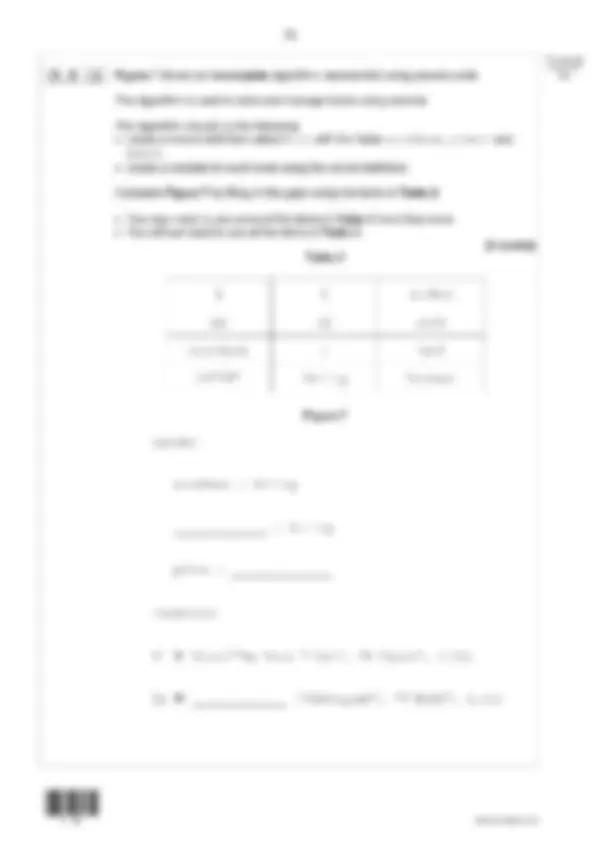 Actual 2024 AQA GCSE COMPUTER SCIENCE 8525/1A, 8525/1B, 8525/1C Paper 1 ...