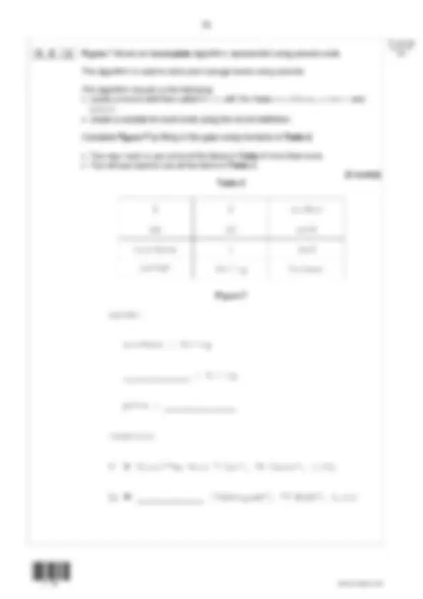 Actual 2024 AQA GCSE COMPUTER SCIENCE 8525/1A, 8525/1B, 8525/1C Paper 1 ...