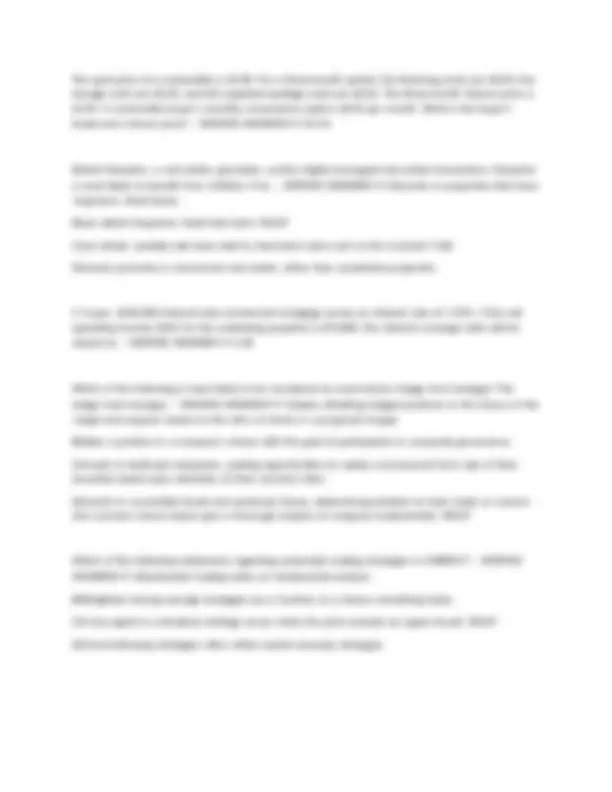 CAIA Practice Questions and Answers: Alternative Investments | Exams ...