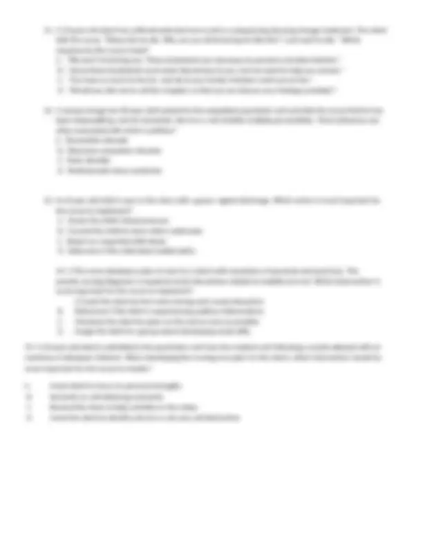 New 2025 Mental Health Exam Questions With Verified Answers Highly ...