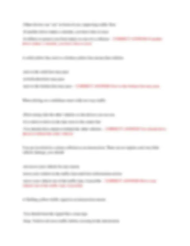 Ct Permit Test Study Guide Connecticut Permit Test: Practice Questions and Answers | Exams Nursing ...