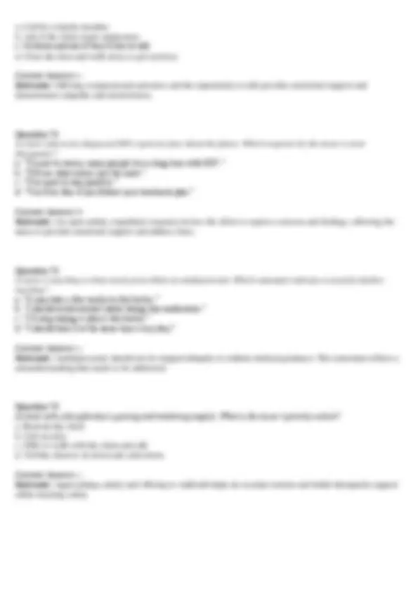 Medical-Surgical Nursing Practice Questions and Answers with Rationales ...