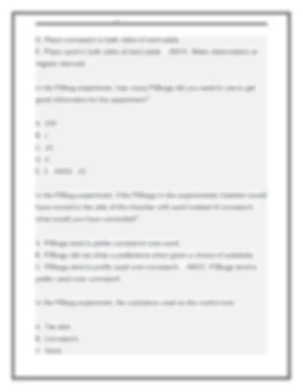 Scientific Method Lab Quiz. Questions & Correct Answers. Graded A ...