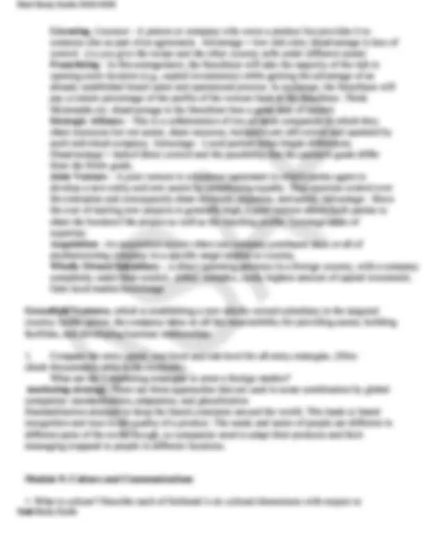 D080 Managing in a Global Business Environment Study Guide 2025-2026 ...