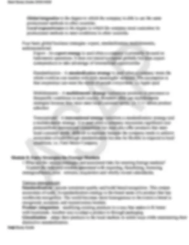 D080 Managing in a Global Business Environment Study Guide 2025-2026 ...