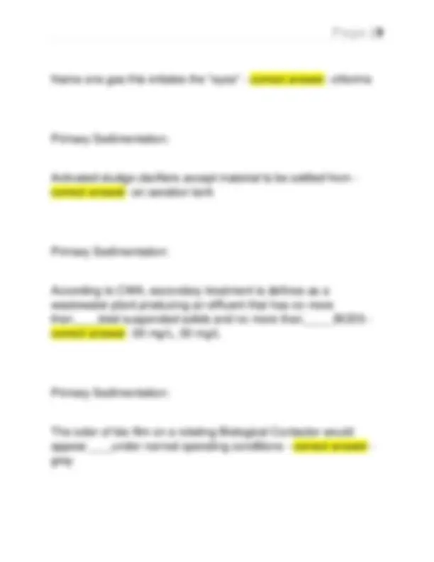 WASTEWATER OPERATOR CERTIFICATION STUDY GUIDE GRADE 1 2025. | Exams ...