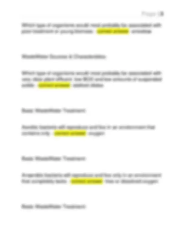 WASTEWATER OPERATOR CERTIFICATION STUDY GUIDE GRADE 1 2025. | Exams ...