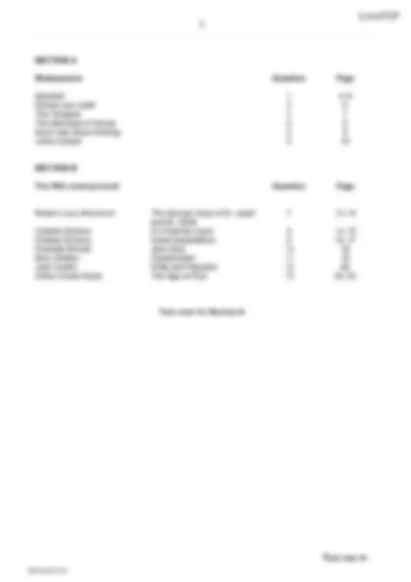 Actual 2024 AQA GCSE ENGLISH LITERATURE 8702/1 Paper 1 Merged Question ...