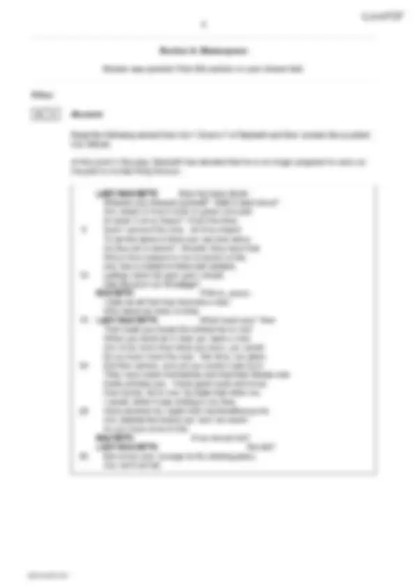 Actual 2024 AQA GCSE ENGLISH LITERATURE 8702/1 Paper 1 Merged Question ...