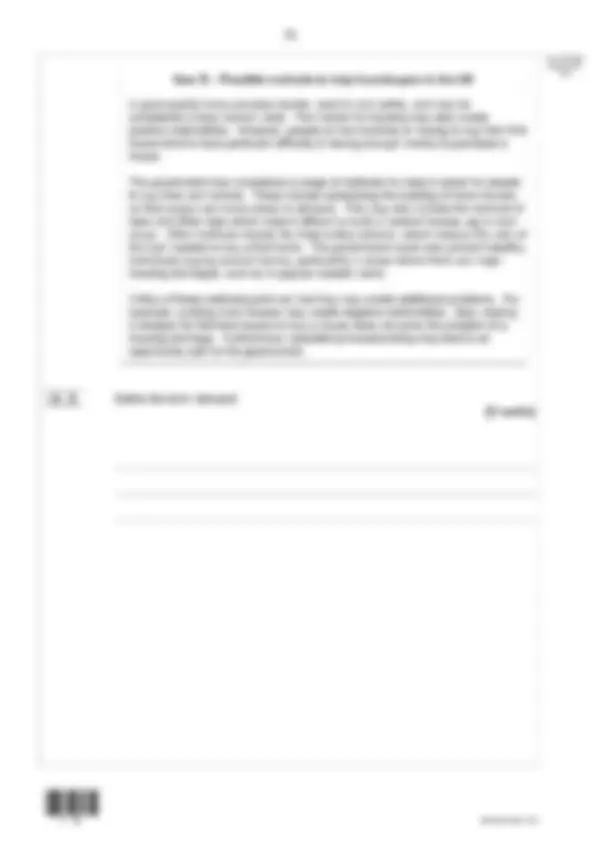 Actual 2024 AQA GCSE ECONOMICS 8136/1 Paper 1 Merged Question Paper ...