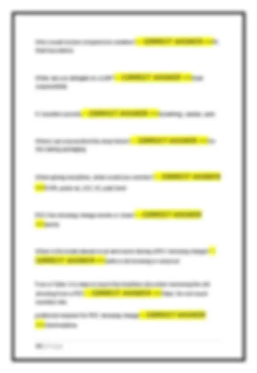 NUR 172 Hondros Final Exam Study Guide: IV Therapy, Hematology, and ...