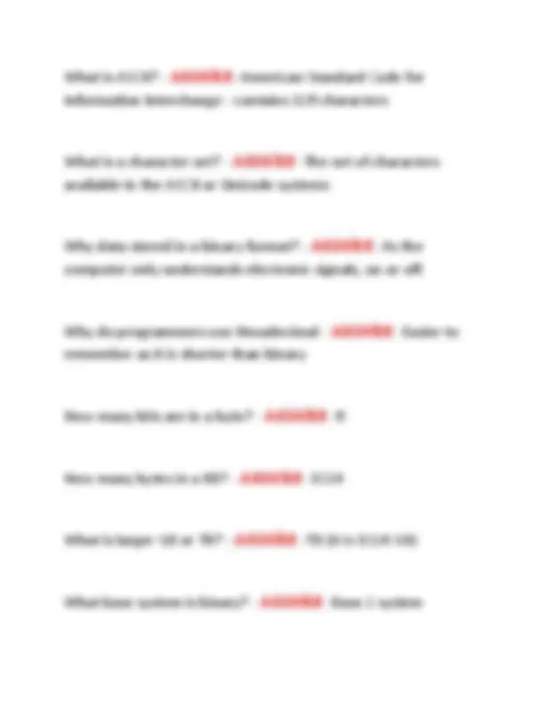 IGCSE COMPUTER SCIENCE QUESTION AND CORRECT DETAILED ANSWERS WELL ...