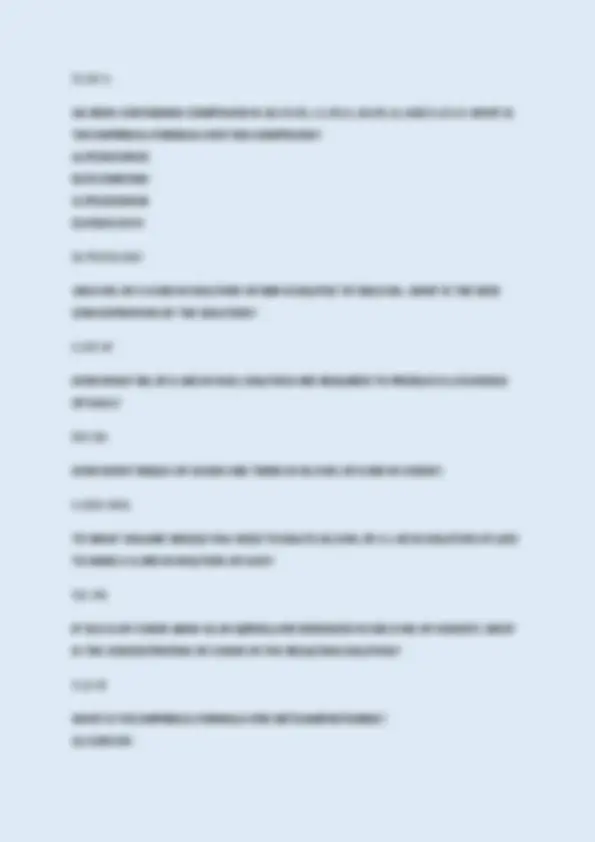 CHEM 101 FINAL EXAM WITH 100% DETAILED CORRECT ANSWERS 2025/2026 STUDY ...