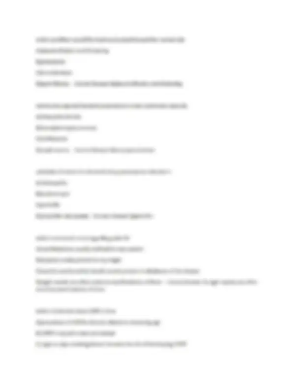 NSG 6001 Exam 2 Dunphy Respiratory 1 Week 2 quiz Final Endocrine ...