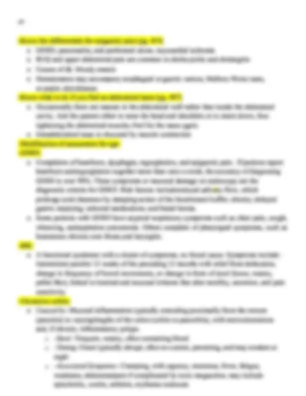 NR 509 Final Exam Study Guide (Version 1) Advanced Physical Assessment ...