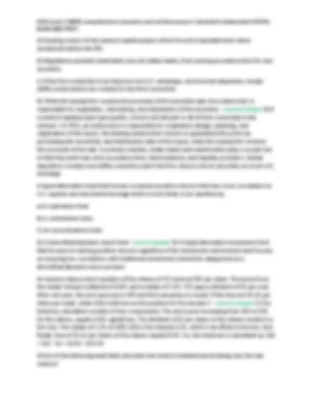 Caia Example Questions CAIA Level 1 (2025) comprehensive questions and verified answers ...